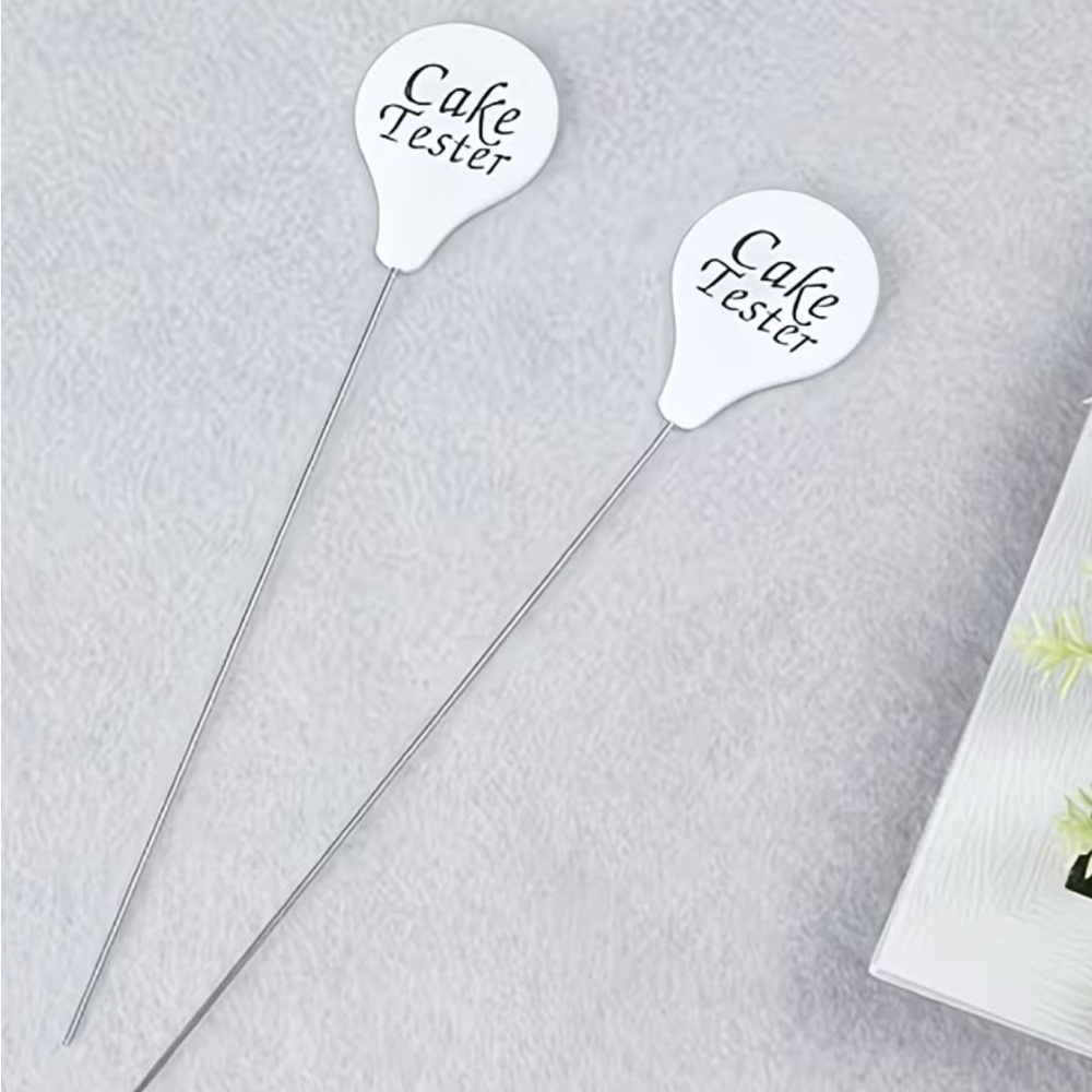 NWT-Cake Tester Needles, Set of 2, Stainless Steel